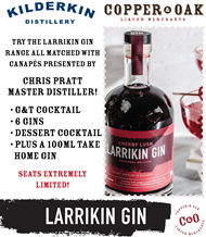 Larrikin Gin Tasting Masterclass With Master Distiller Chris Pratt
